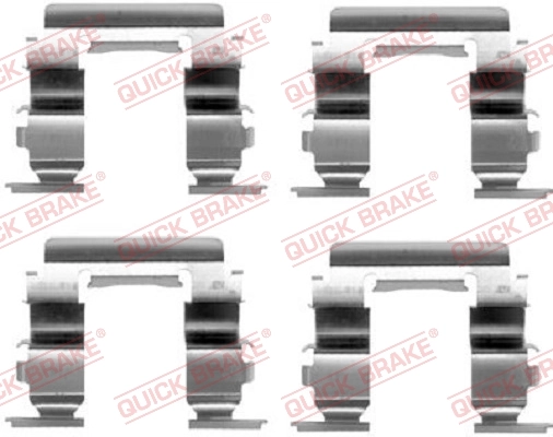 Accessory Kit, disc brake pad